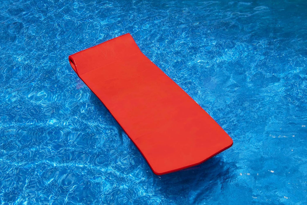 Swimline - Red Softskin Floating Mattress