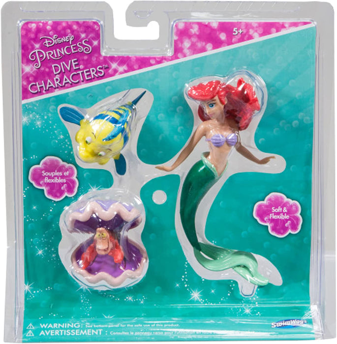 SwimWays - Little Mermaid Disney Dive Characters Kids Pool Toy