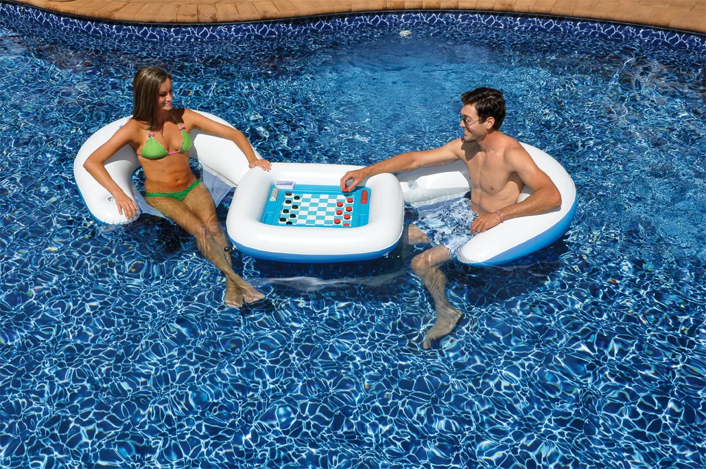Swimline - Game Station Set With Waterproof Playing Cards